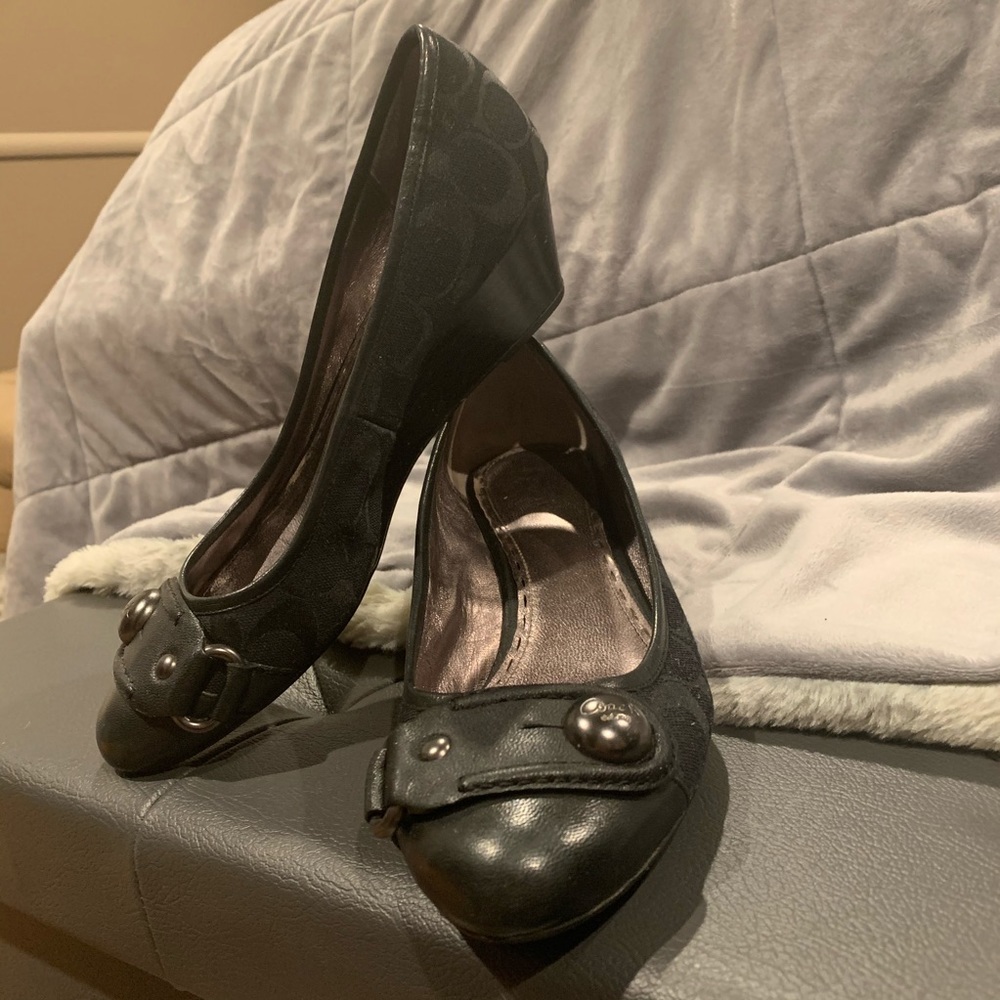 Coach wedges